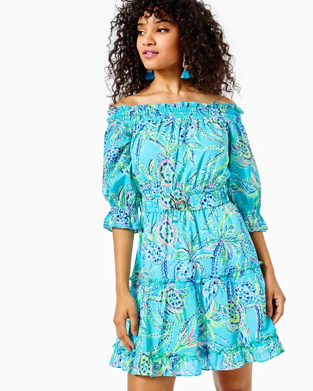 Louisa Off-The-Shoulder Dress | Lilly Pulitzer | Lilly Pulitzer
