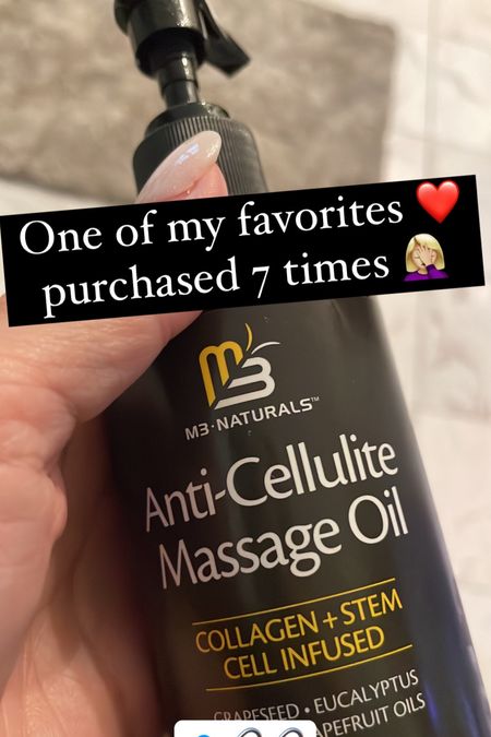 This anti cellulite oil is one of my favorite Amazon beauty purchases- 7 times 

#LTKbeauty #LTKsalealert #LTKfindsunder50
