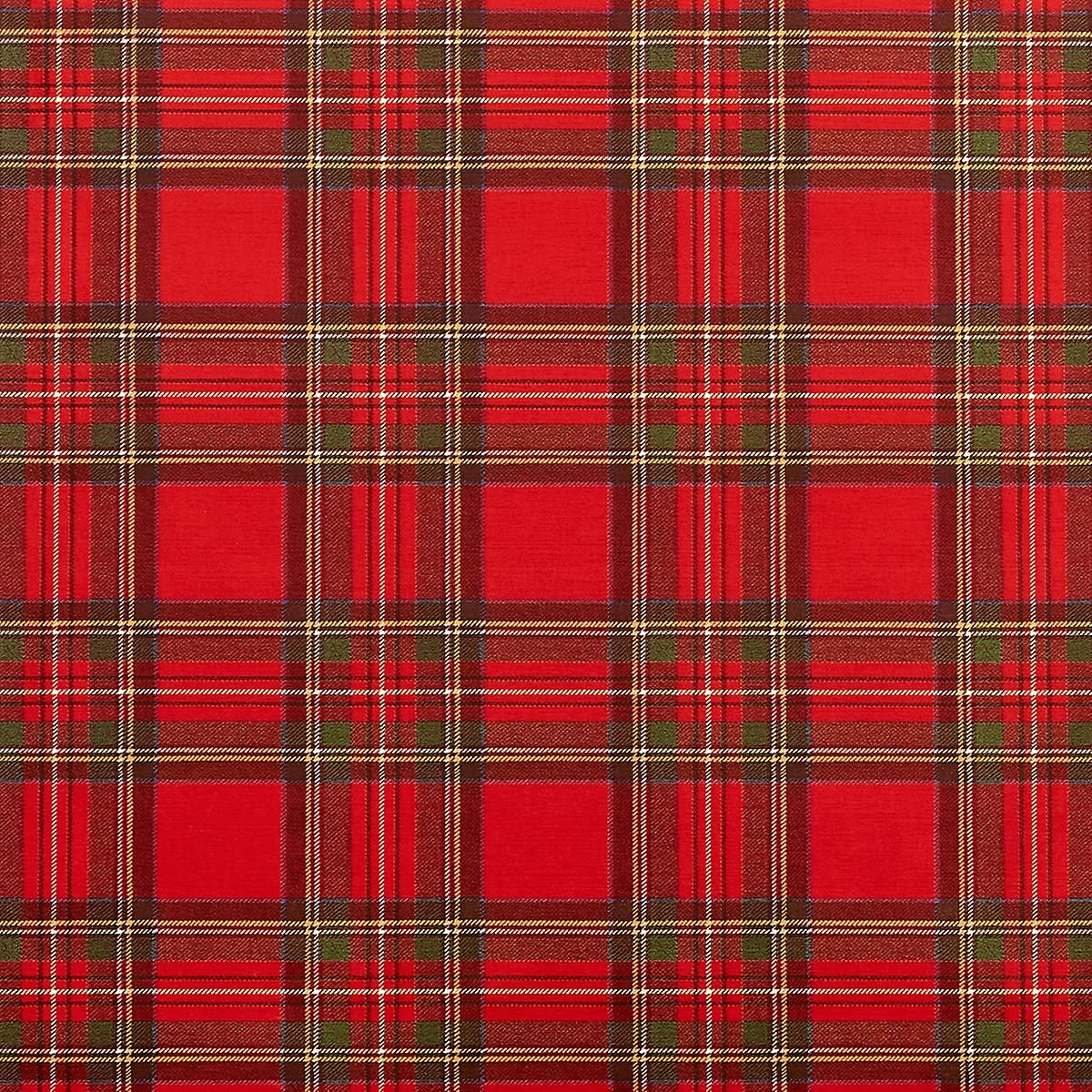 Royal Plaid Foil Wrapping Paper | The Container Store