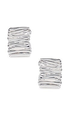 Heaven Mayhem Gaia Earrings in Silver from Revolve.com | Revolve Clothing (Global)