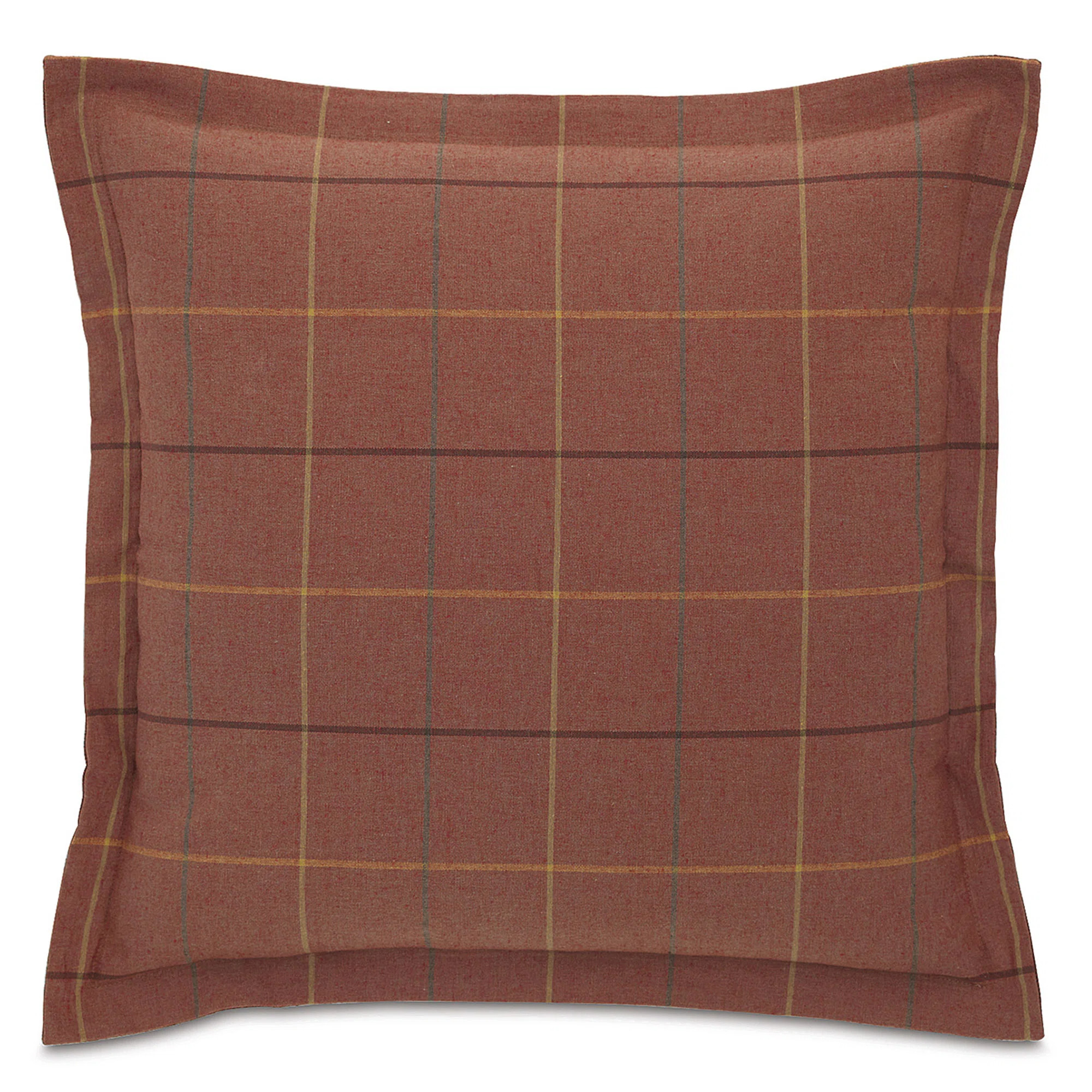 Chalet Alpine Home Alps Plaid Throw Pillow Cover & Insert | Wayfair North America
