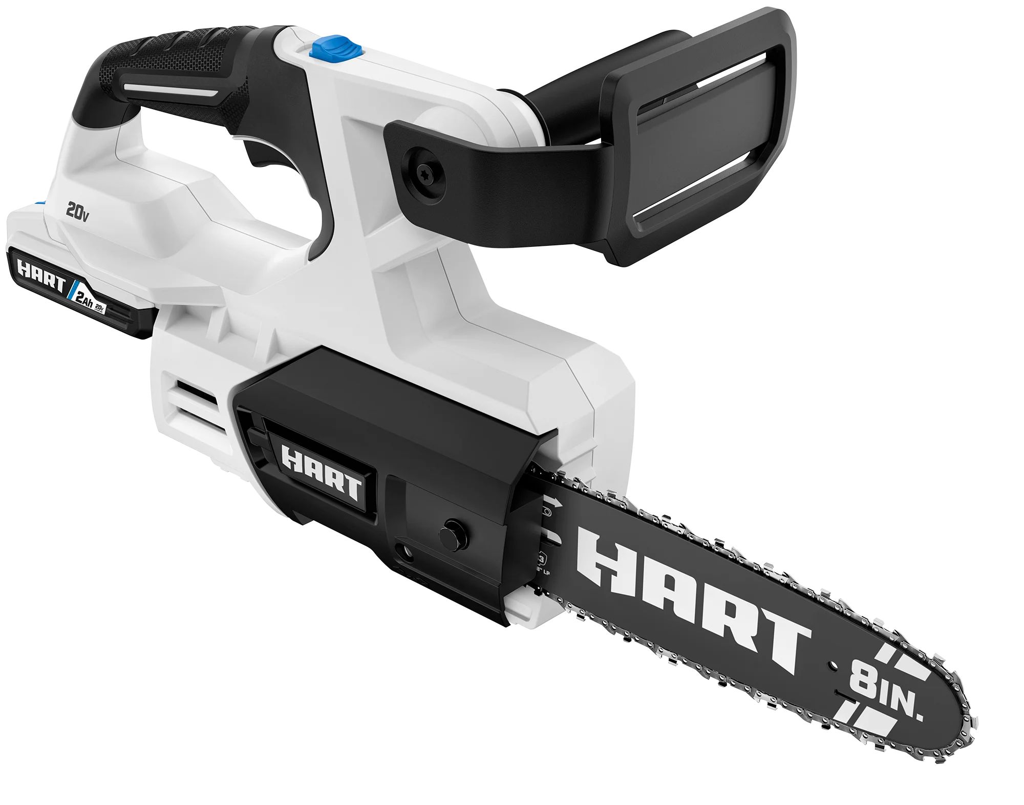 HART 20-Volt 8-inch Battery-Powered Pruning Chainsaw Kit, (1) 2.0Ah Lithium-Ion Battery | Walmart (US)