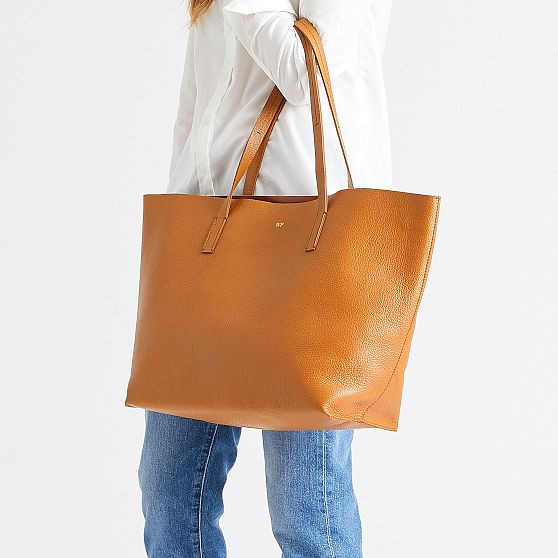 Everyday Italian Leather Tote | Mark and Graham