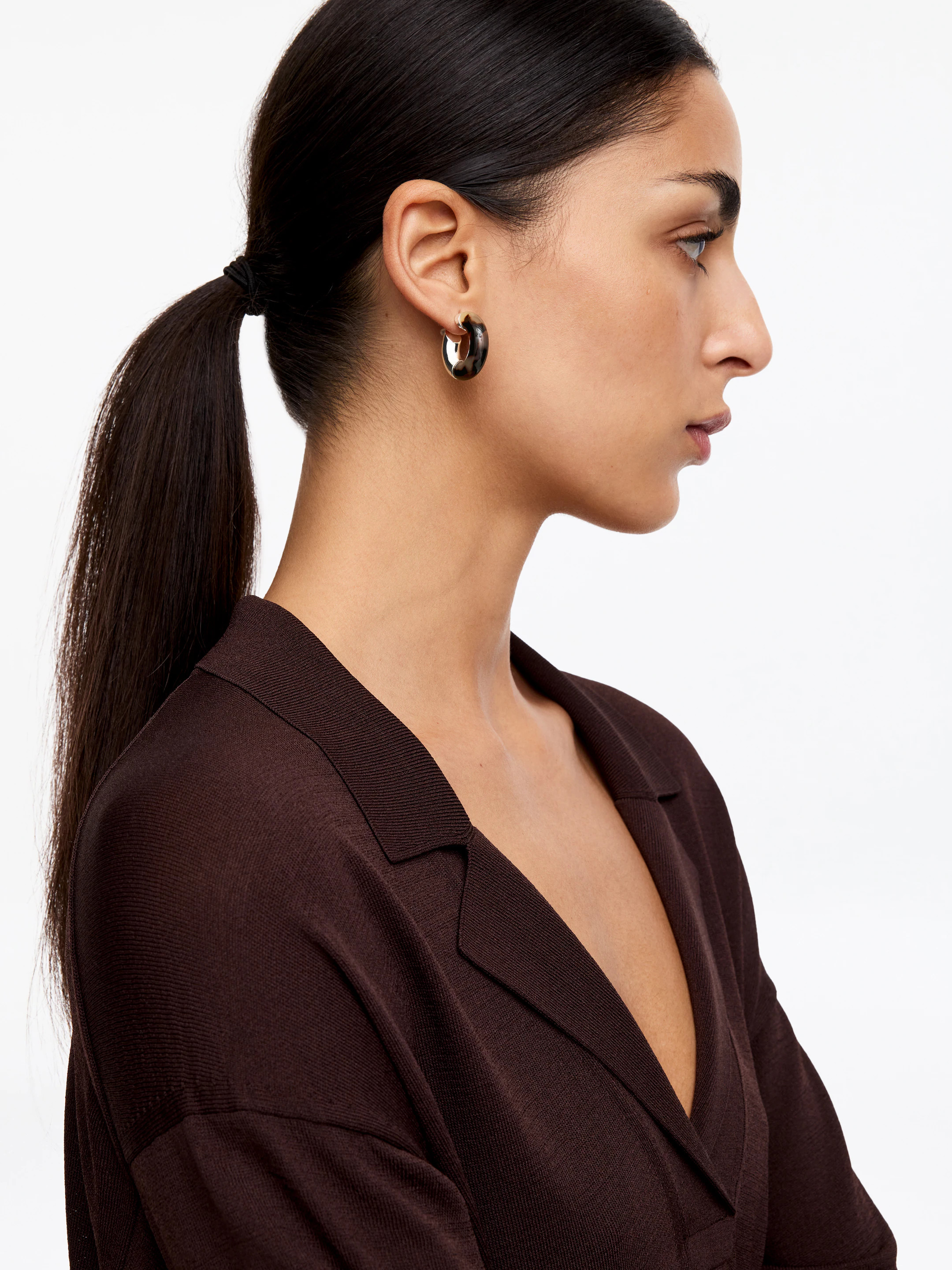 Chunky Hoop Earrings | Arket UK