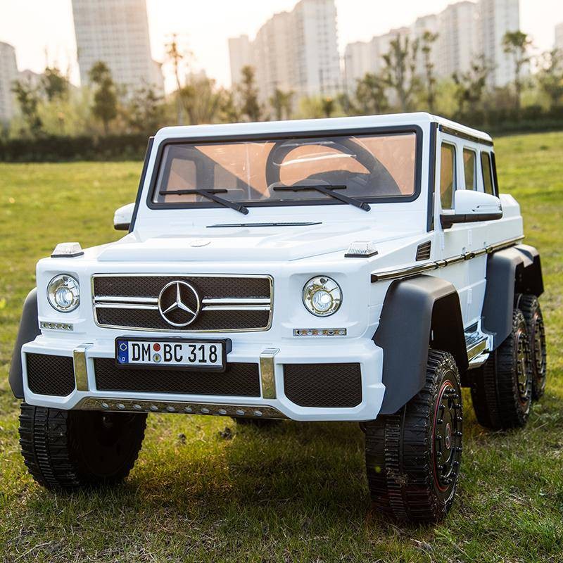 24V 6x6 Mercedes Benz G63 6 Wheels 1 Seater Ride on Car with Parental Remote Control for 3-8 Year... | Walmart (US)