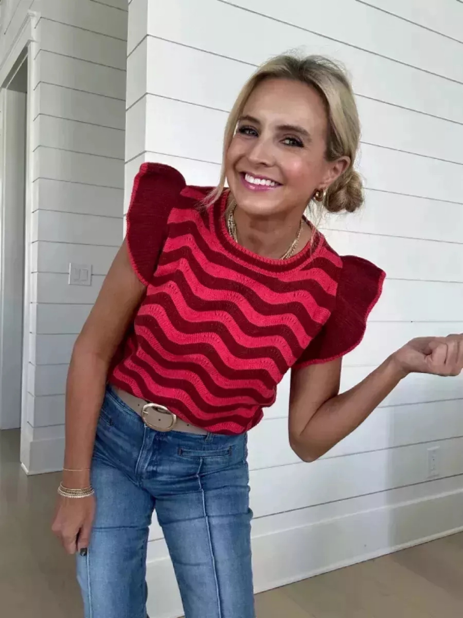 Loving this sweater top for fall. Wearing size small. Code FANCY15 for 15% off

#LTKSeasonal #LTKFindsUnder100 #LTKStyleTip