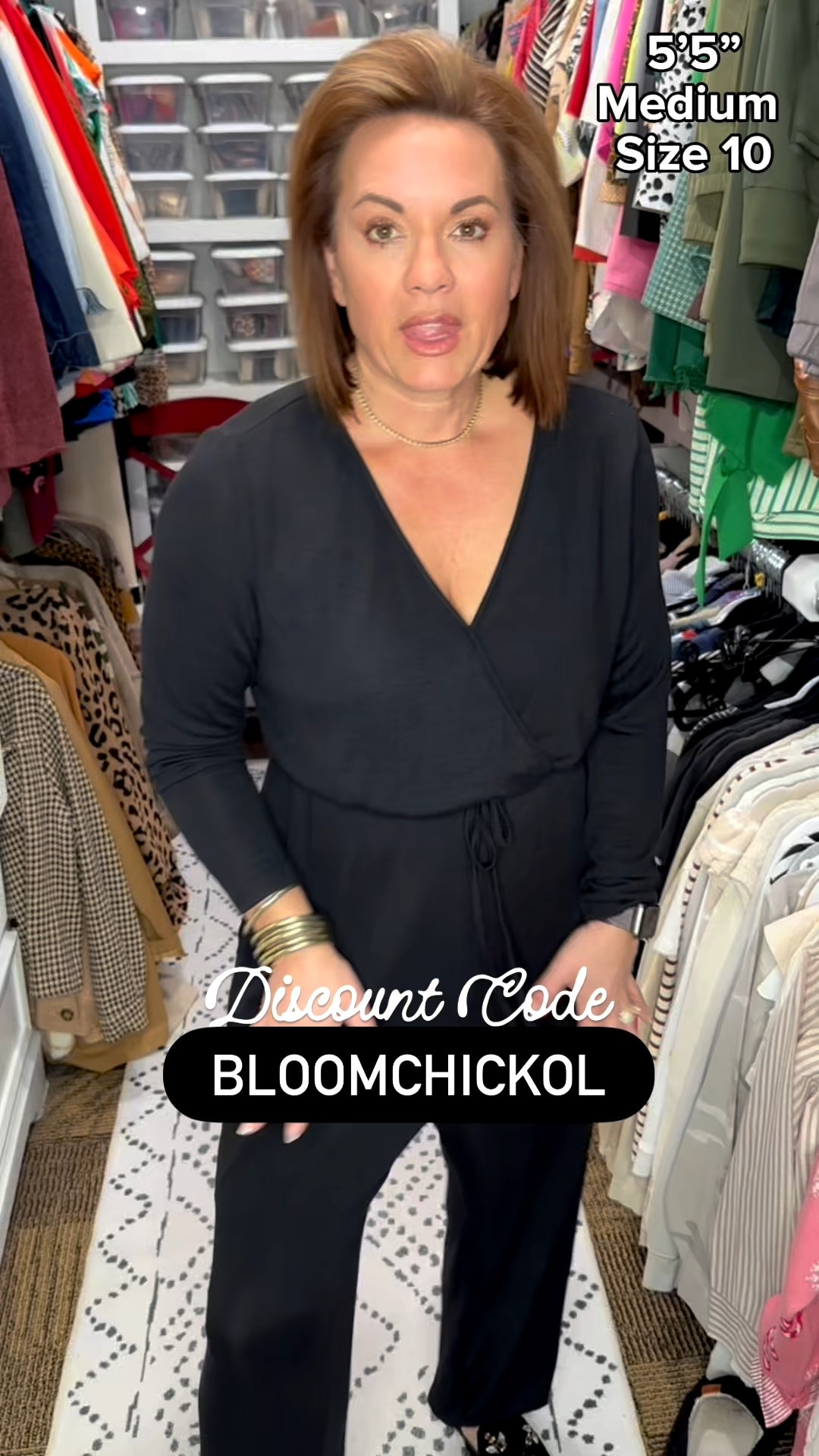 This BloomChic black jumpsuit is a wardrobe hero. The wrap-style bodice creates a flattering silhouette, while the relaxed fit keeps it comfortable and wearable all night long.

Perfect for holiday parties, New Year’s Eve, dinner events, cocktail nights, or elevated everyday wear. This is one of those pieces you’ll reach for again and again when you want an instant outfit that feels confident and chic.

Use code: Bloomchickol for savings.

BloomChic jumpsuit
BloomChic black jumpsuit
BloomChic holiday outfit
BloomChic New Year’s Eve outfit
BloomChic festive outfit
black jumpsuit women
wrap front jumpsuit
flattering jumpsuit women
comfortable jumpsuit
holiday party outfit women
New Year’s Eve outfit women
dressy jumpsuit women
cocktail outfit women
dinner date outfit women
evening outfit ideas women
one piece outfit women
easy holiday outfit
dressy casual jumpsuit
plus size BloomChic
plus size jumpsuit
over 40 fashion women
over 50 style women
confidence boosting outfits
chic and comfortable outfit
LTK BloomChic
LTK festive fashion
LTK holiday outfits


#LTKootd #LTKSaleAlert #LTKHoliday