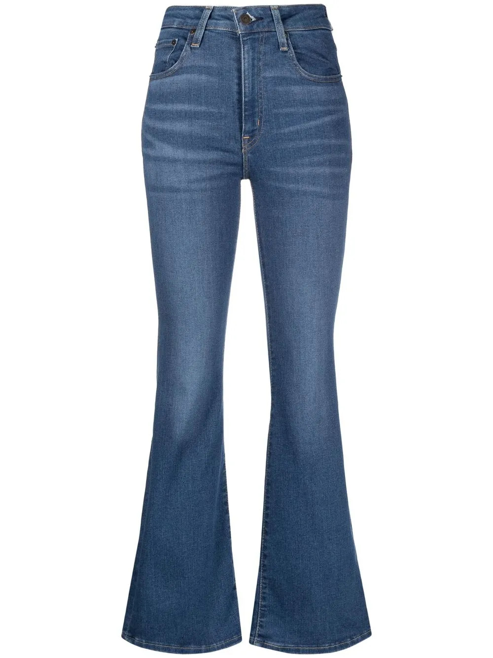 Hoch sitzende Schlagjeans | Farfetch Global