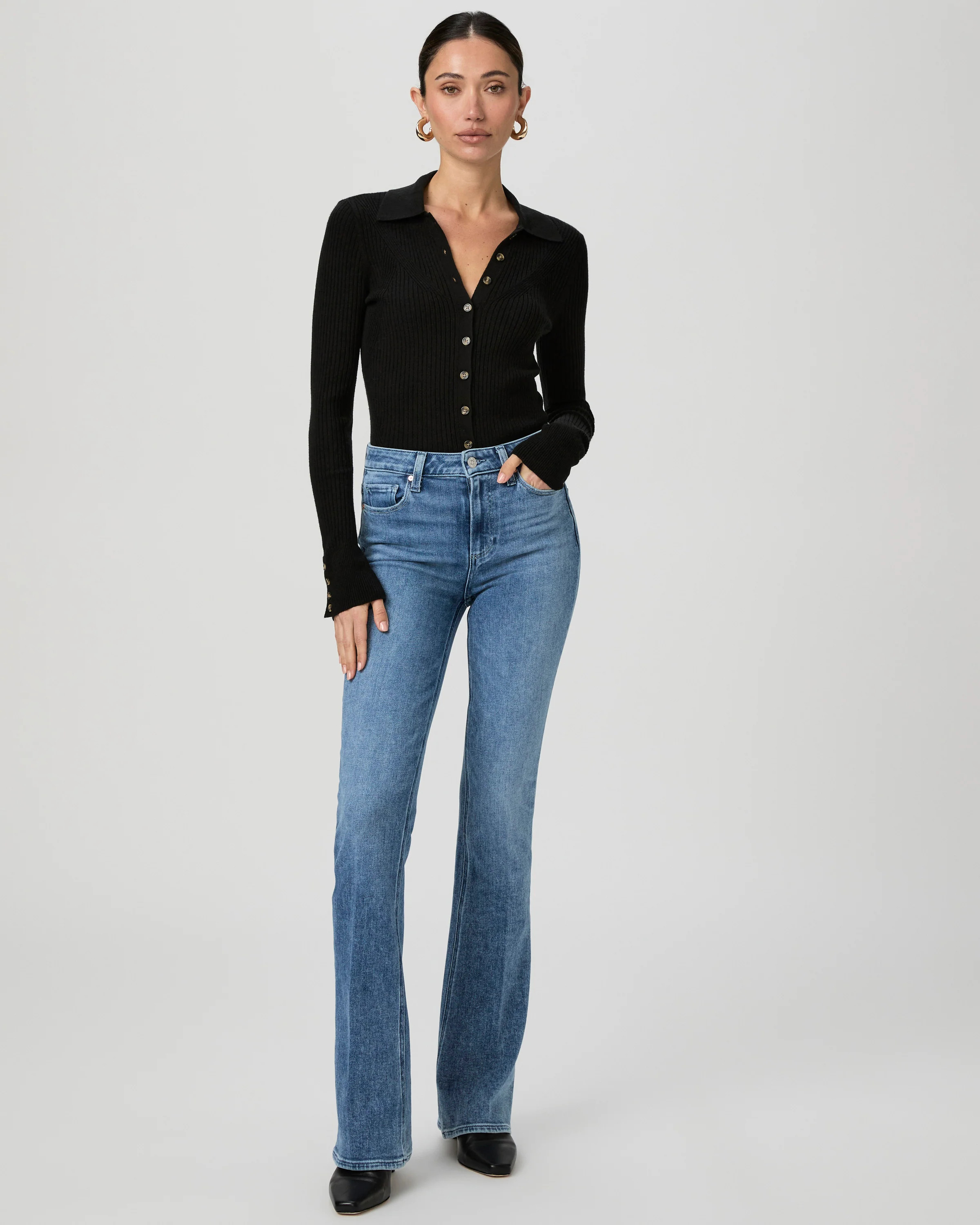 High Rise Laurel Canyon 32" Bootcut Jean | Paige