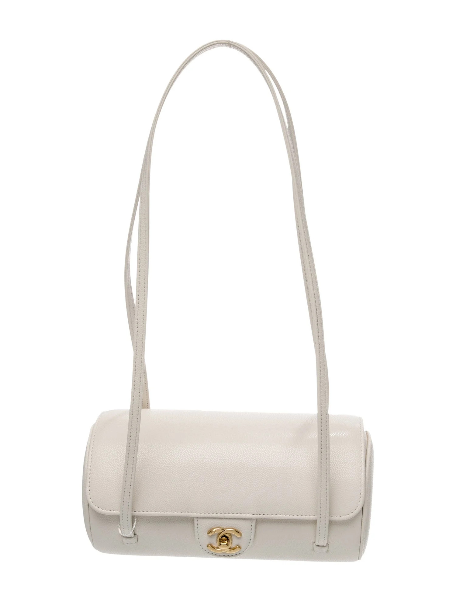 Chanel Small Bowling Bag w/Tags - White Shoulder Bags, Handbags - CHA1391853 | The RealReal | The RealReal