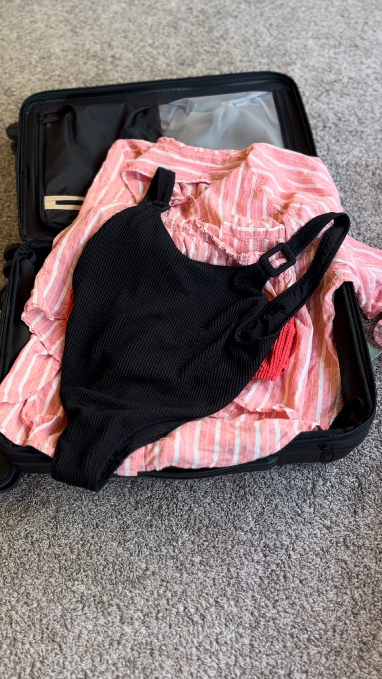 Vacation Outfits/Black One piece bathing suit with 2 piece cover up set

Aerie finds, mom approved bathing suits, striped button down, pool cover up, short set, summer outfits

#LTKSaleAlert #LTKTravel #LTKStyleTip