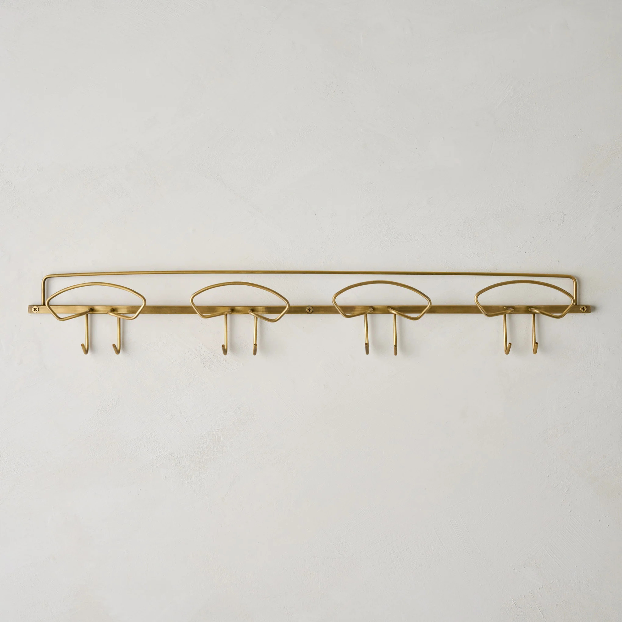 Antique Brass Wyatt Hooks | Magnolia