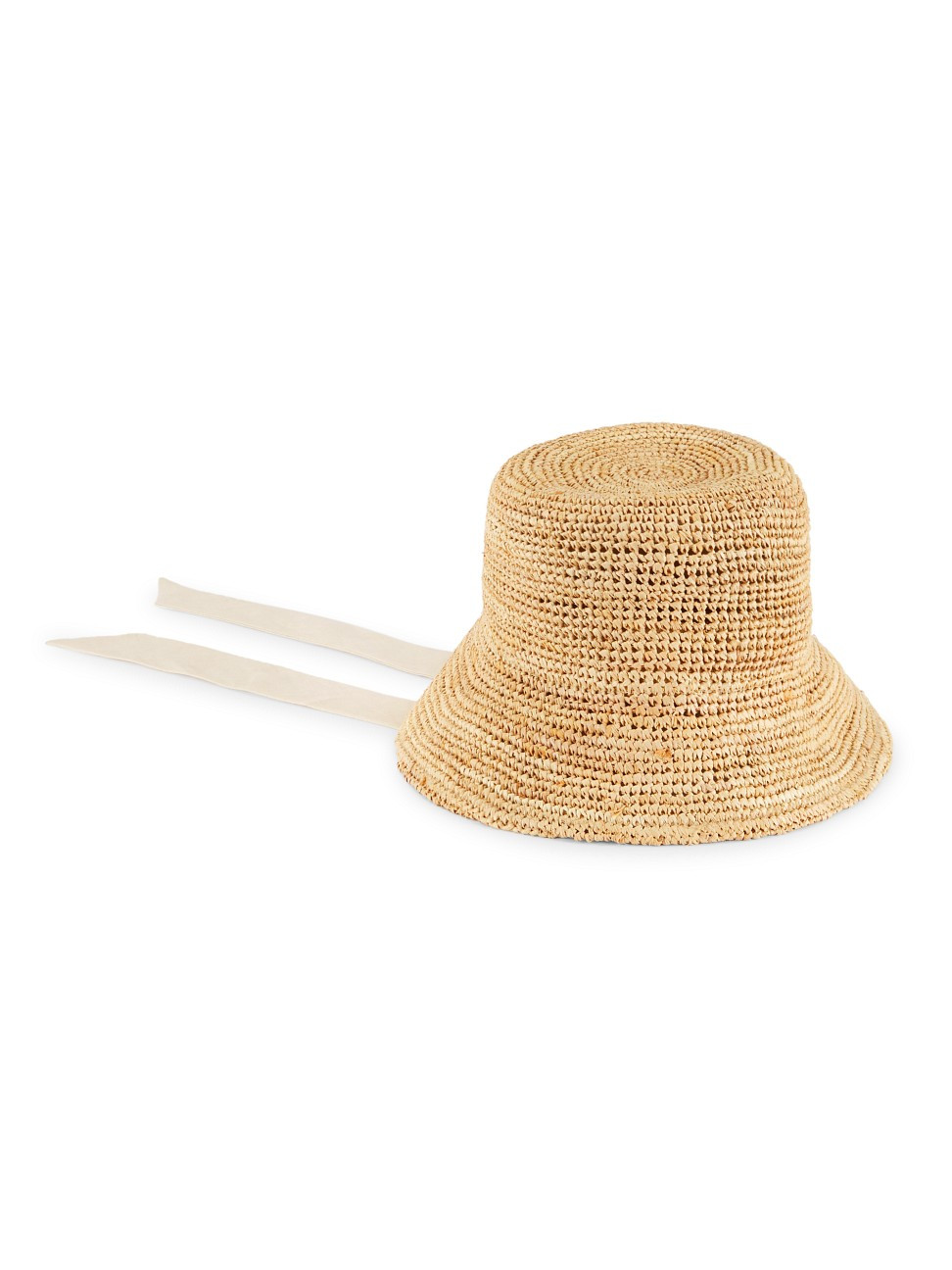 Women's The Inca Raffia Bucket Hat - Natural Beige - Size Medium - Natural Beige - Size Medium | Saks Fifth Avenue