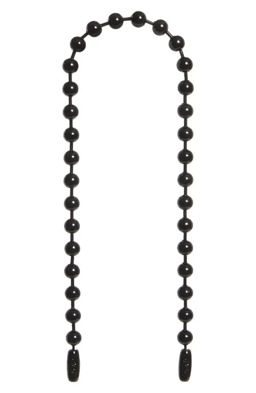 ossa Exploded Ball Chain Shoulder Strap in Black at Nordstrom | Nordstrom
