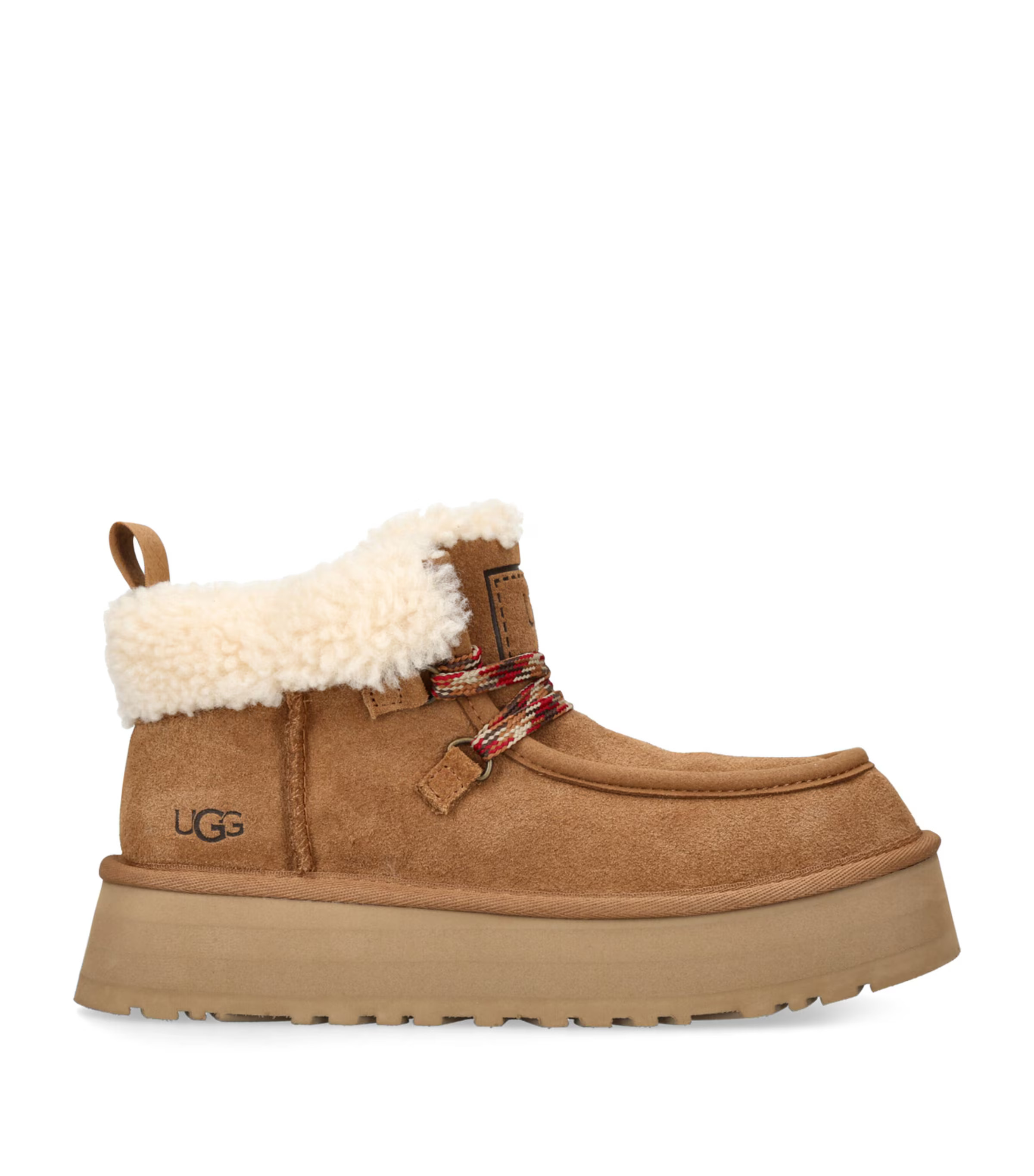 UGG Suede Funkarra Cabin Flatform Boots 45 | Harrods (US)