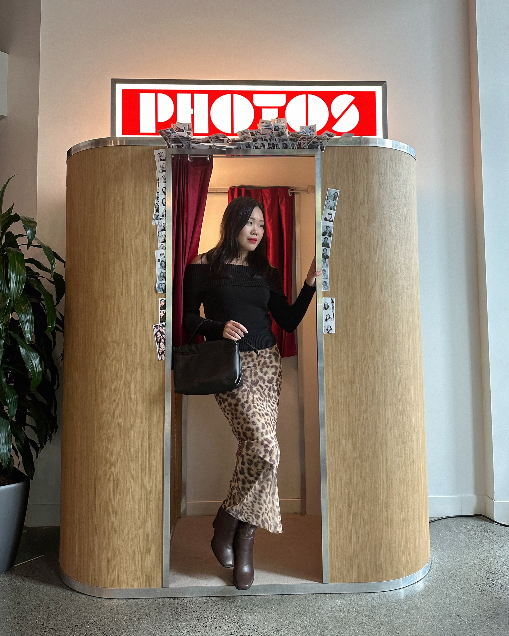 off shoulder top, leopard skirt, brown boots, fall shoes, fall boots, fall fashion trends, chic style, fall outfit ideas, fall fashion inspo