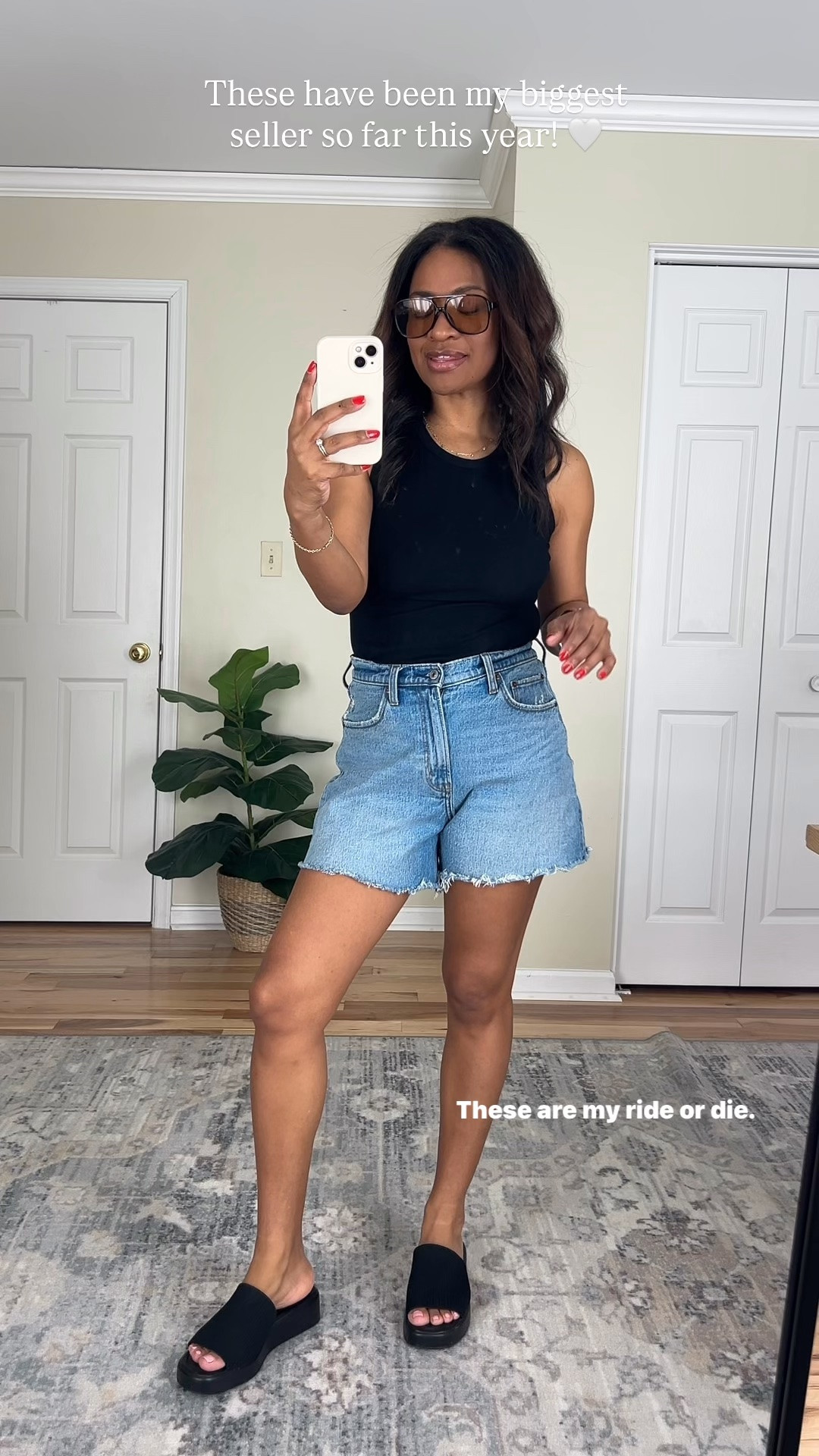 I wear a size 27 in the Curve Love because I love the extra room in the hips. But also linking the regular dad shorts too! Use code “SHORTSAF” to stack and get an extra 15% off!

#LTKootd #LTKgrwm