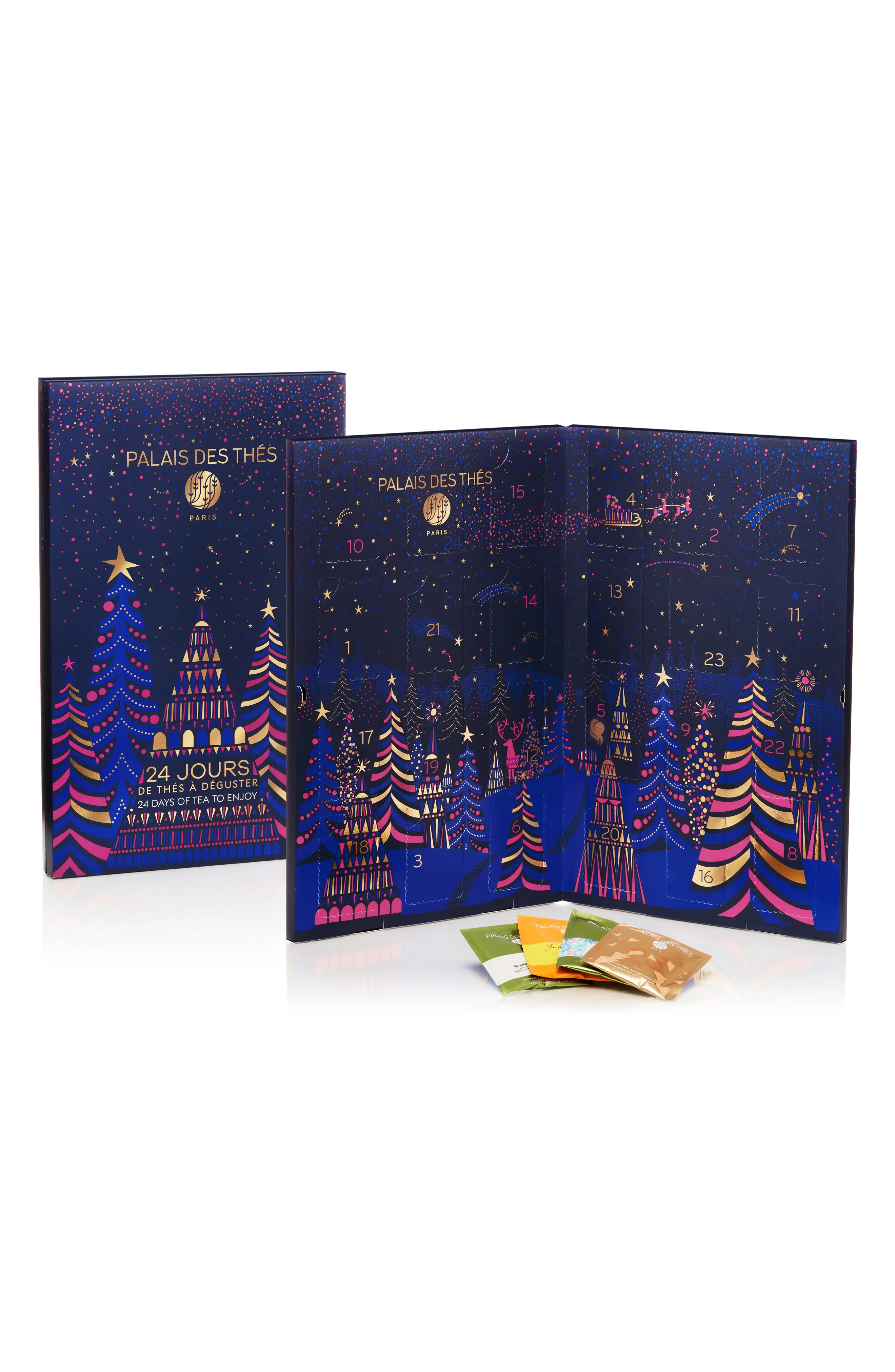 Palais des Thes 24 Days of Tea Advent Calendar in Blue at Nordstrom | Nordstrom