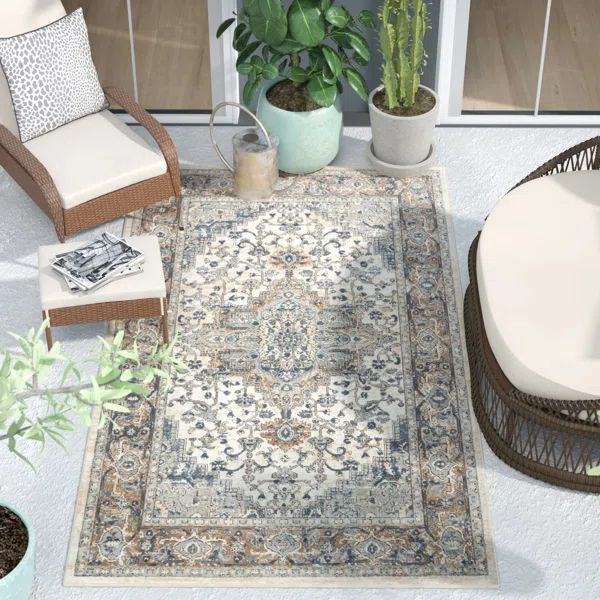 Jurado Oriental Grey/Ivory Area Rug | Wayfair North America