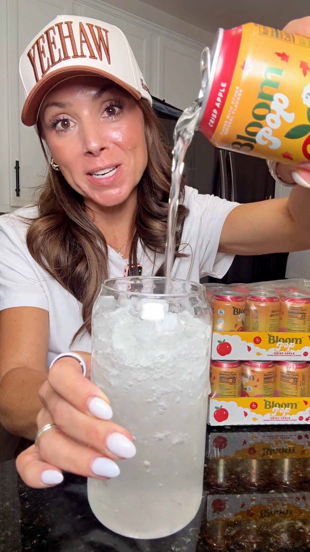 This is the NEW Bloom Crisp Apple prebiotic soda, and it is SO crisp and refreshing. If you’re looking for a low-calorie soda alternative that’s caffeine-free and has prebiotic fiber, this one needs to be on your radar.

And yes… I bought 212 packs. Because apparently we’re preparing for the apocalypse, but make it Crisp Apple. 😂

Would you stock up on a limited-edition flavor you love?

#Bloom
#PrebioticSoda
#TikTokMadeMeBuyIt
#HealthySoda
#SodaAlternative
#AD