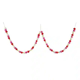 6ft. Multicolor Felt Pom Pom Garland by Celebrate It™ | Michaels | Michaels Stores