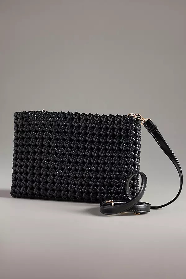 The Kalani Woven Knot Clutch: Faux Leather Edition | Anthropologie (US)