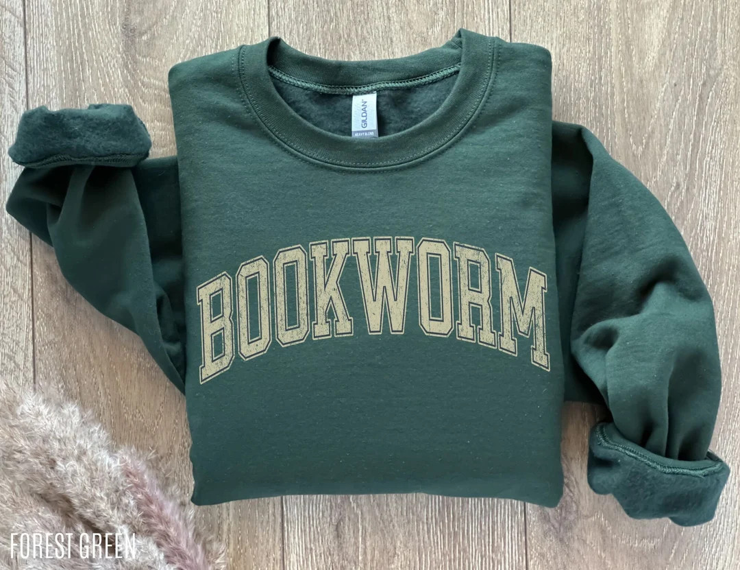 Bookworm Sweatshirt Bookish Sweatshirt Book Club Sweatshirt - Etsy | Etsy (US)
