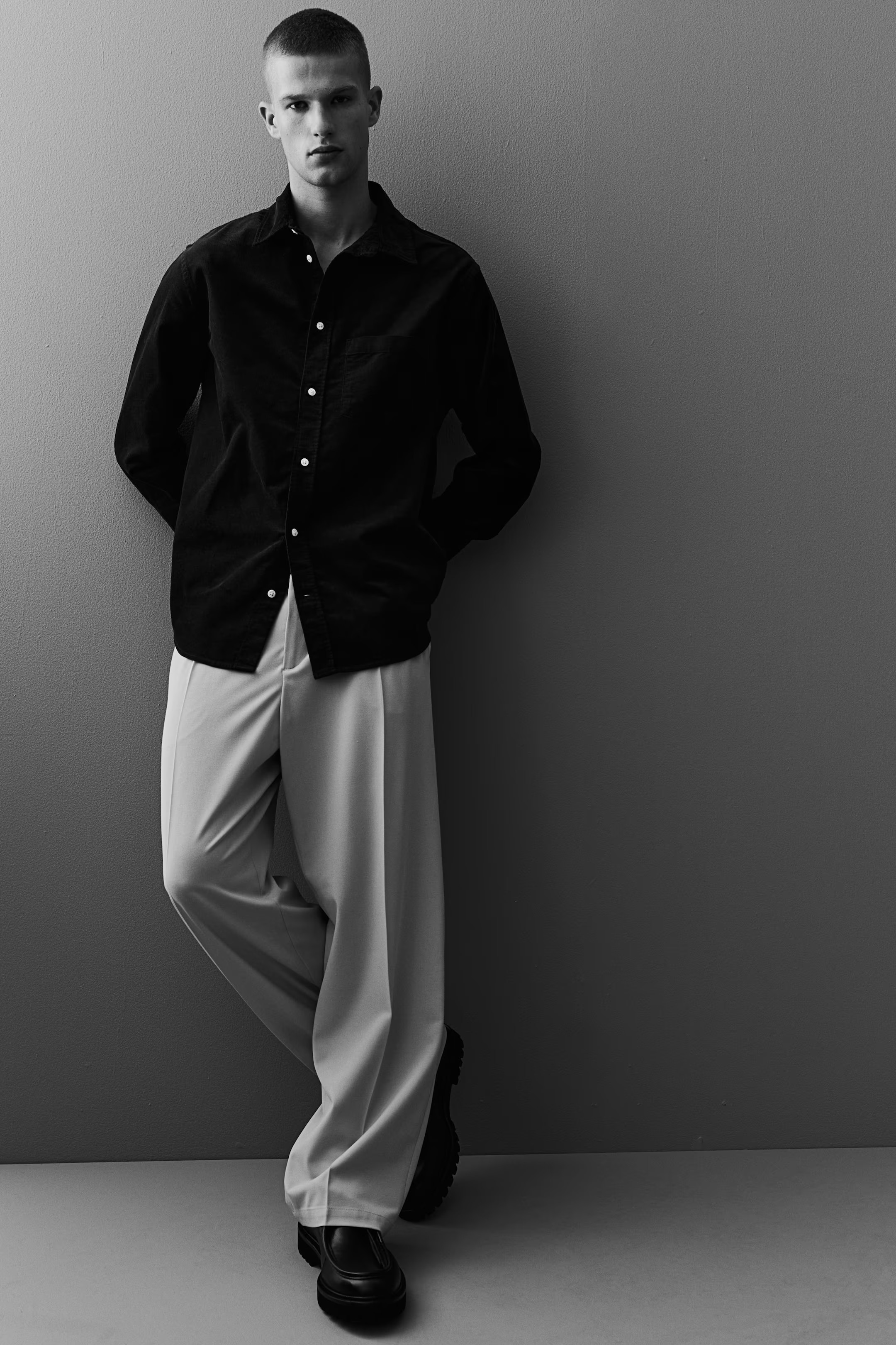 Regular Fit Corduroy Shirt | H&M (US + CA)