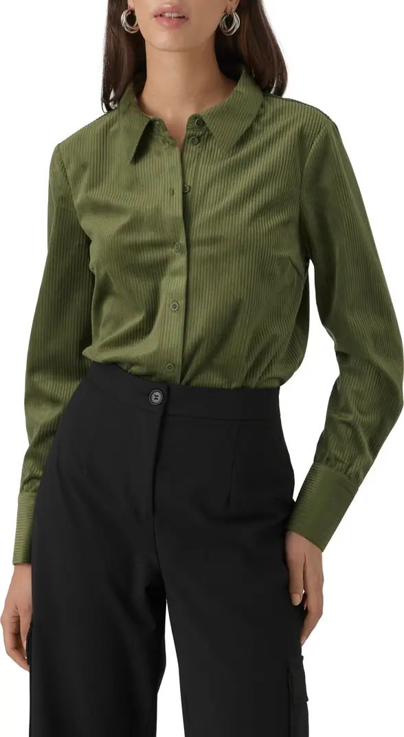 Corduroy Button-Up Shirt | Nordstrom