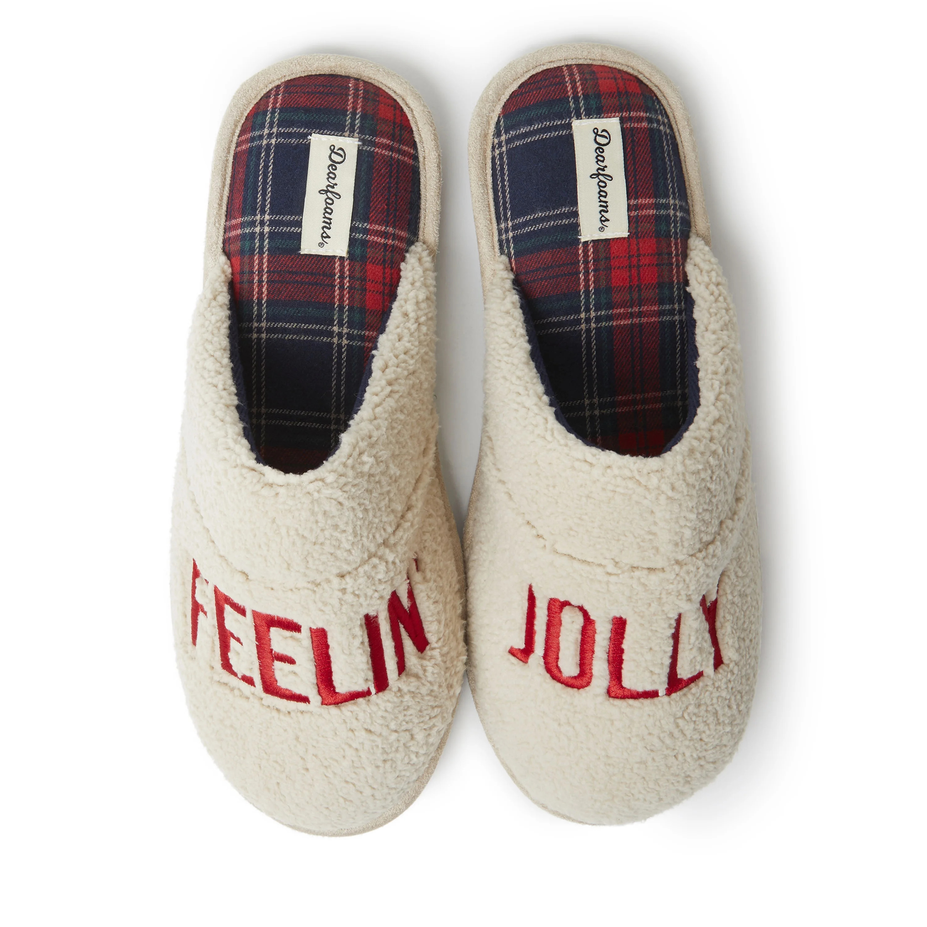 Dearfoams Men's Tyler Novelty Holiday Christmas Scuff Slipper | Walmart (US)