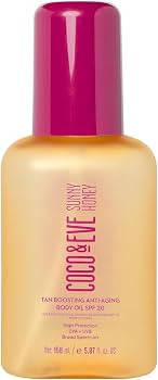 Coco & Eve Tanning Anti Aging Body Oil with SPF 20-5.07 fl oz | Amazon (US)