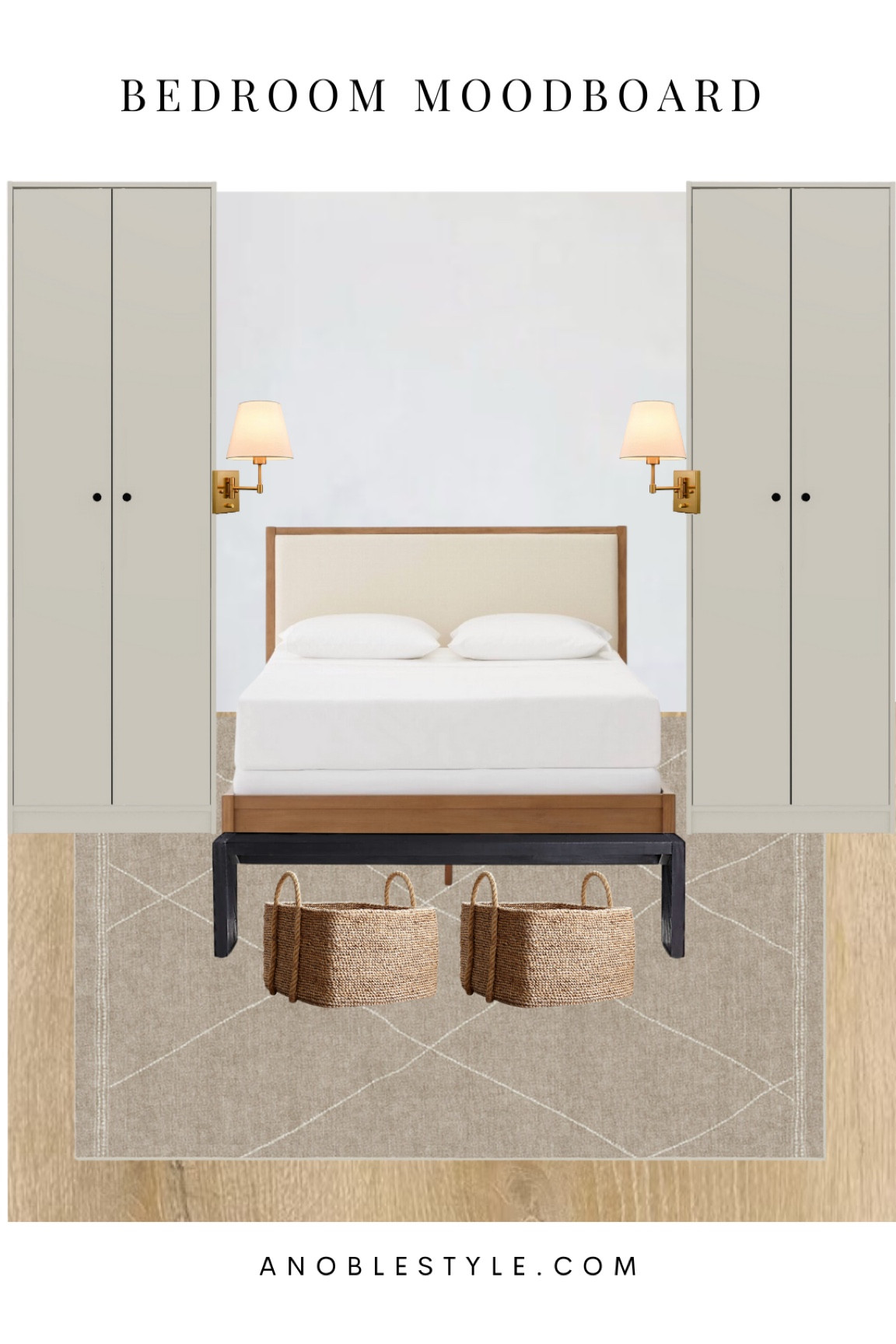 Bedroom mood board - design inspo. 

#LTKfamily #LTKstyletip #LTKhome