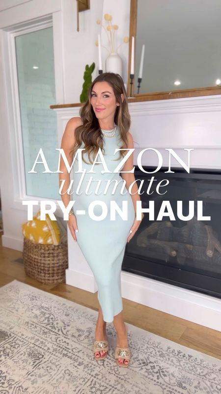 #tryonhaul #amazon #maternity #easterdresses 
Sized up one in all these amazon finds I am LIVING IN right now. Pretty much all you need for spring and summer!

#LTKfindsunder50 #LTKworkwear #LTKbump