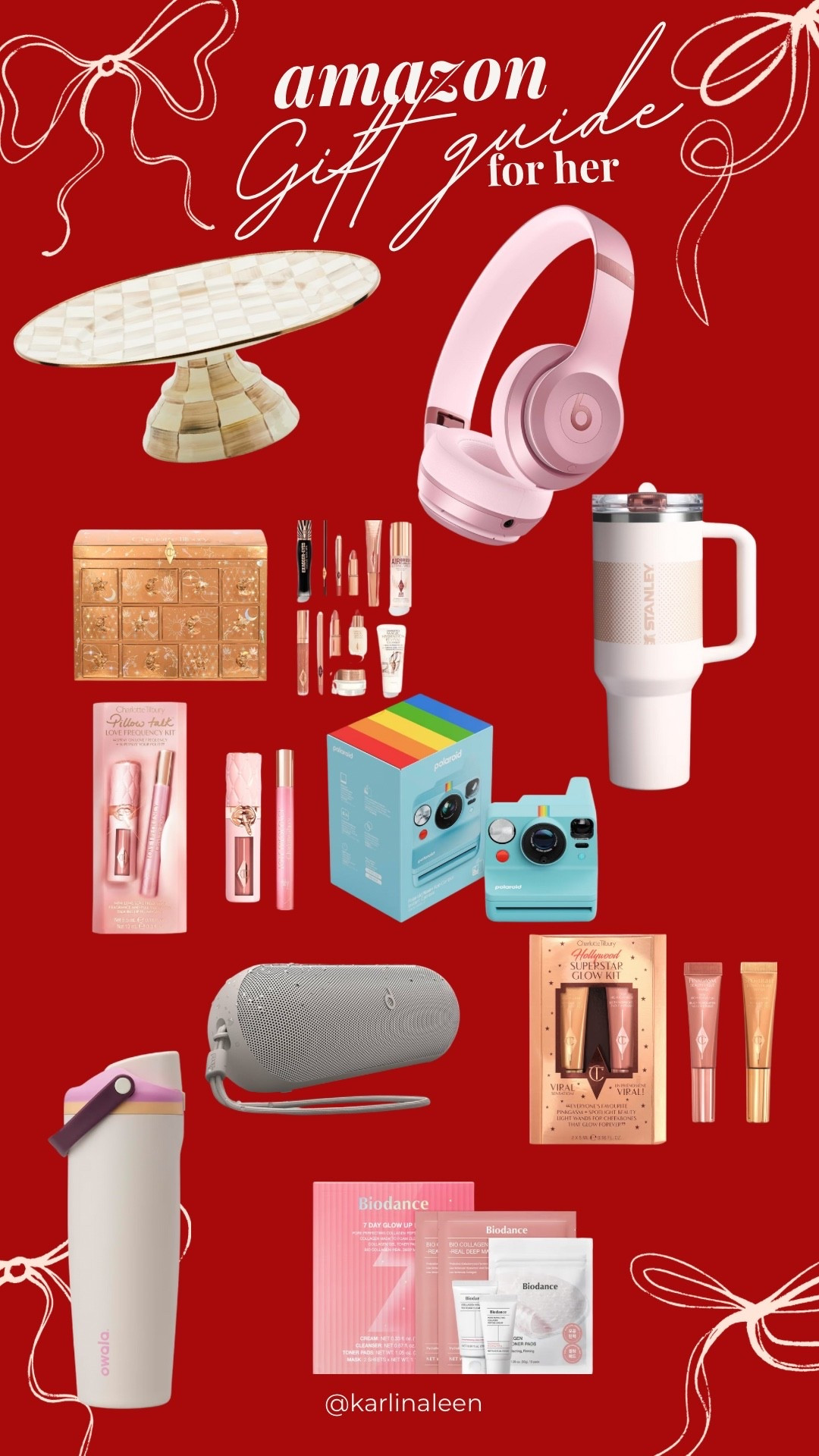 Amazon gift guide for her 🎄 gift guide for MAKEUP lovers | gift guide charlotte tilbury #giftguideforher #amazongiftguide 

#LTKHoliday #LTKGiftGuide