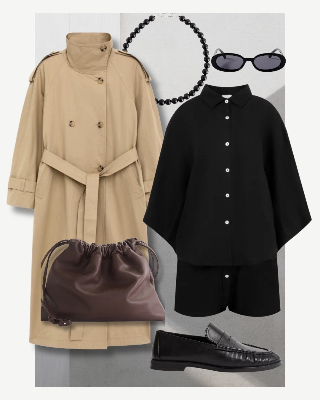 business casual, but relaxed
an easy summer outfit that still feels put together without trying too hard

matching set + trench + loafers
simple, but better

summer outfits
business casual outfits
summer workwear
matching set outfit
Capsule wardrobe summer 2026 

#LTKworkwear #LTKsummer #LTKuk