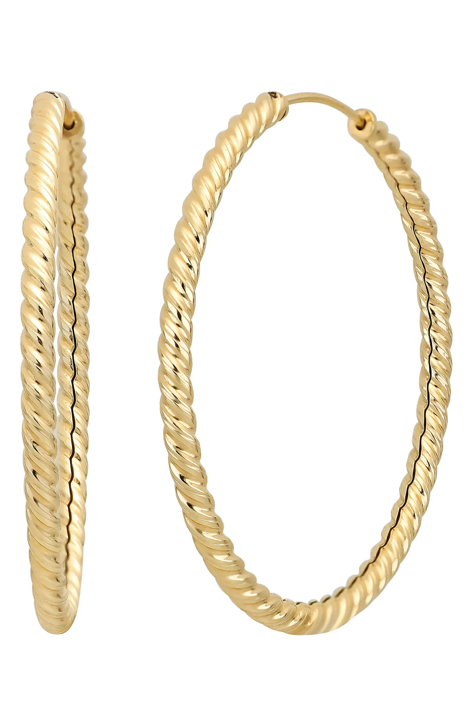 14K Gold Hoop Earrings | Nordstrom