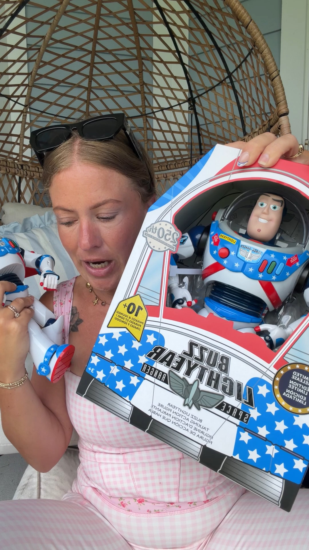 Stars and Stripes limited release buzz lightyear #redwhiteandblue #limitedrelease #toystory #starsandstripesbuzzlightyear