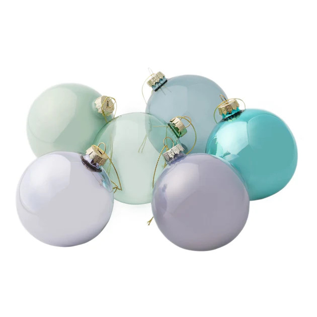 Sea Glass Ornament - Set of 6 | Cailini Coastal