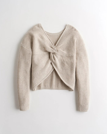 Reversible Twist Sweater | Hollister (UK)