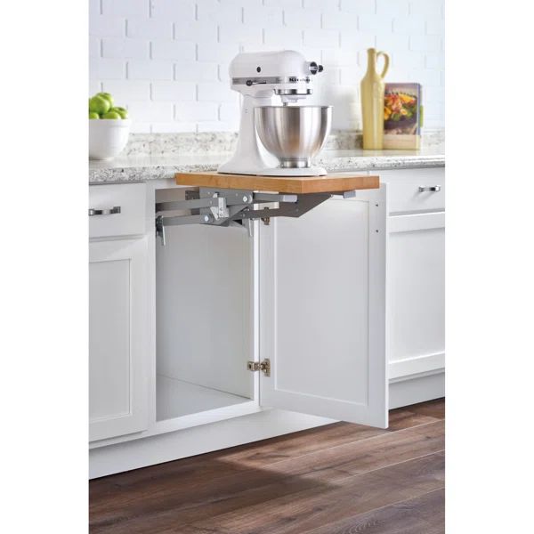 Mixer/Appliance Lifting System w/ Shelf Included for Base Cabinets | Wayfair North America