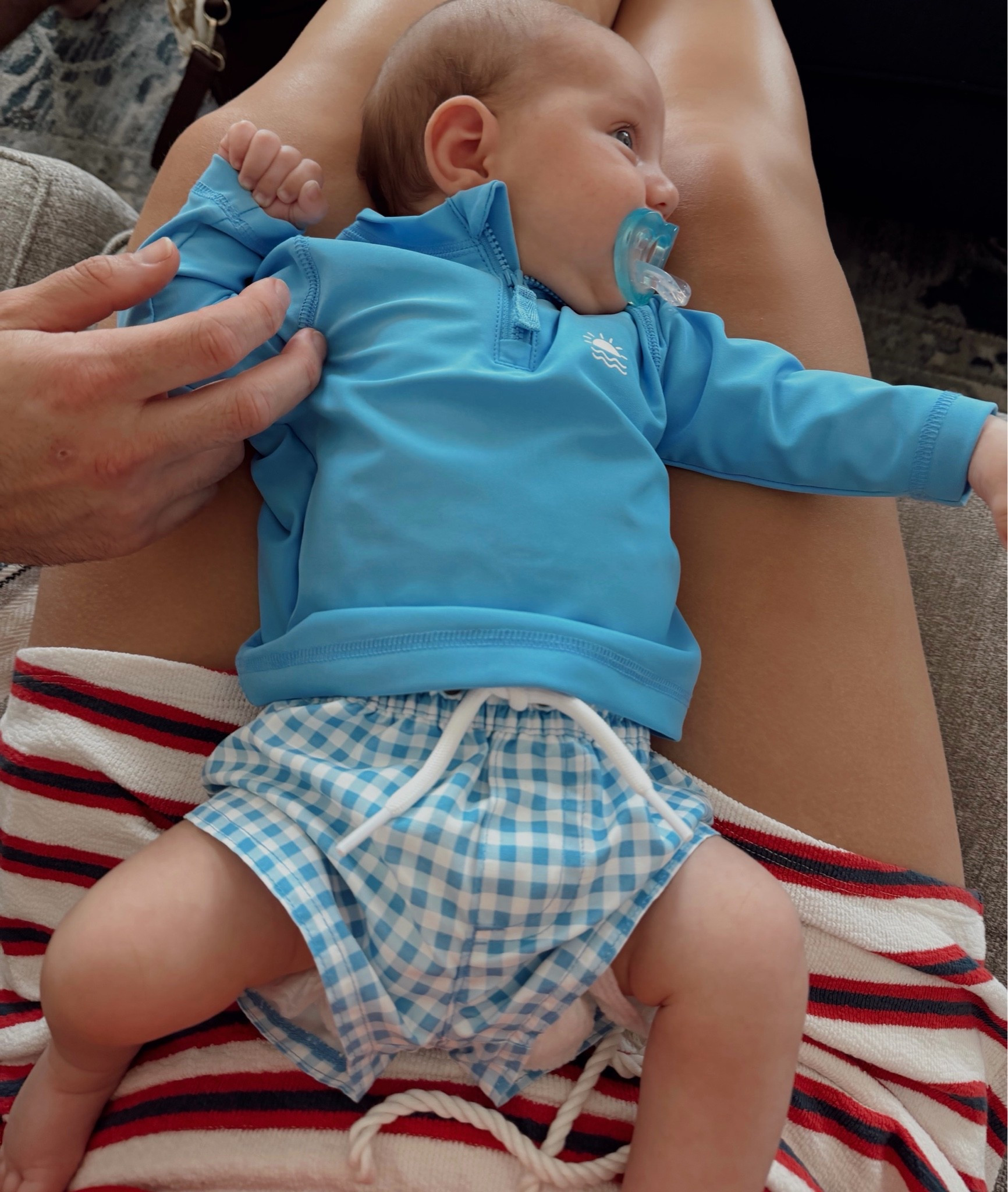 Red, white & cute 🇺🇸💙 

Found the sweetest baby boy swim at Target for all the summer pool days, beach trips, and 4th of July fun ☀️🛟 

Loving this classic Americana blue swim moment for baby boy — affordable, adorable, and perfect for matching summer memories. 


#TargetFinds #BabySwim #FourthOfJulyStyle #AmericanaStyle #BabyBoyStyle #TargetStyle #SummerBaby #PatrioticStyle #BabyFashion #PoolDay #BeachBaby #LTKbaby #LTKfamily #LTKfind

#LTKSeasonal #LTKKids #LTKBaby
