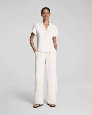 SPANX® CarryOn Pleated Wide Leg Pant | Spanx