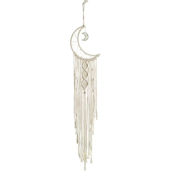 Cotton Decor Moon Shape Wall Hanging | Wayfair North America