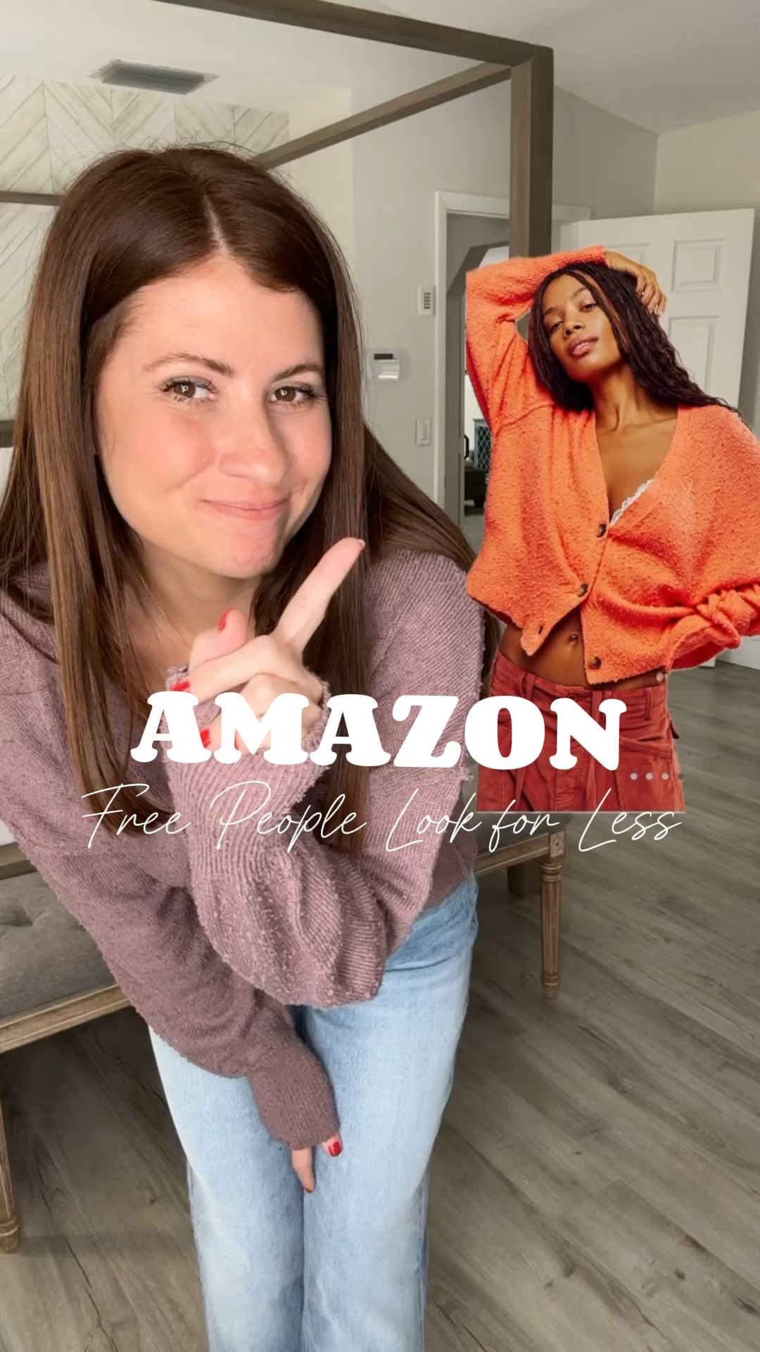 Amazon or Free People?! Loving this cute look for less for the Find My Friend Cardigan! So similar, super comfy and love that it’s less than 1/2 the price 🙌🏼 

Follow me for more affordable fashion and Amazon finds! 

Cardi comes in several color options and I’m wearing a small!

#LTKfindsunder50 #LTKstyletip #LTKSeasonal