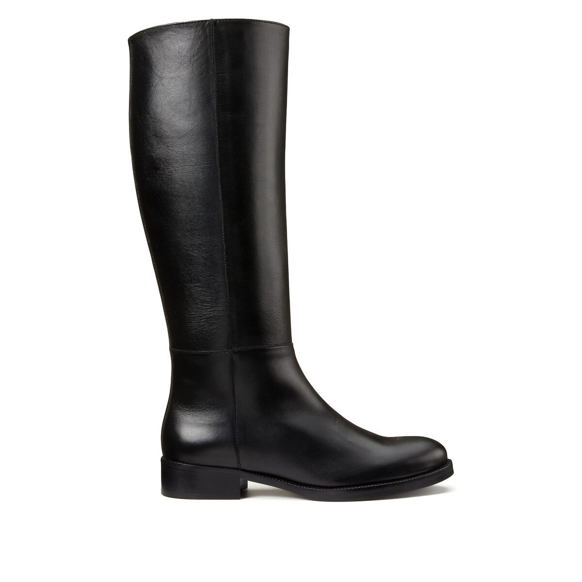 Leather Riding Boots | La Redoute (UK)