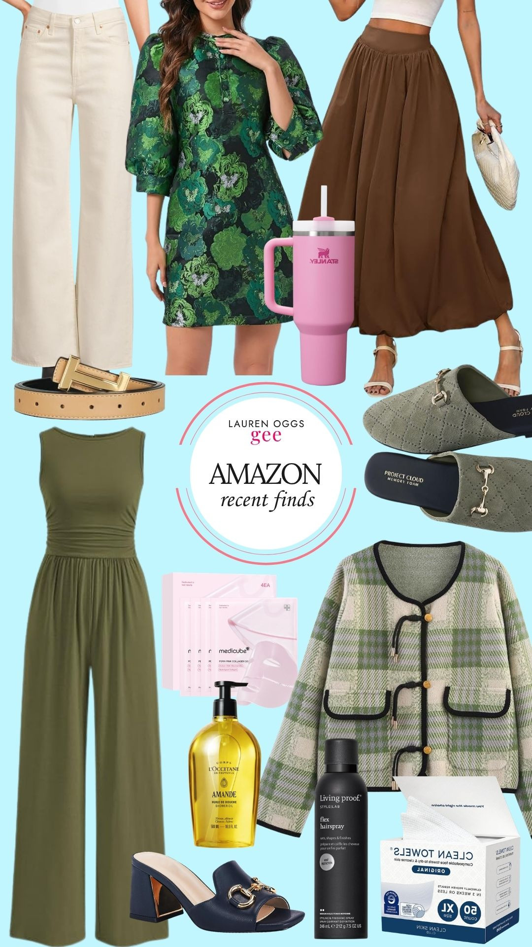 A few of my recent Amazon finds, and there are some really good ones in this group! 👏 I found a great new pair of jeans, a bubble skirt, a couple of look-for-less pieces including a belt and some mules, plus a few beauty favorites.

I also restocked my favorite hairspray and my go-to sheet masks 😂

Sharing everything here in case you’re in the mood for a little fall shopping. There are some good ones! 

 #LTKootd #LTKselfcare #LTKSaleAlert