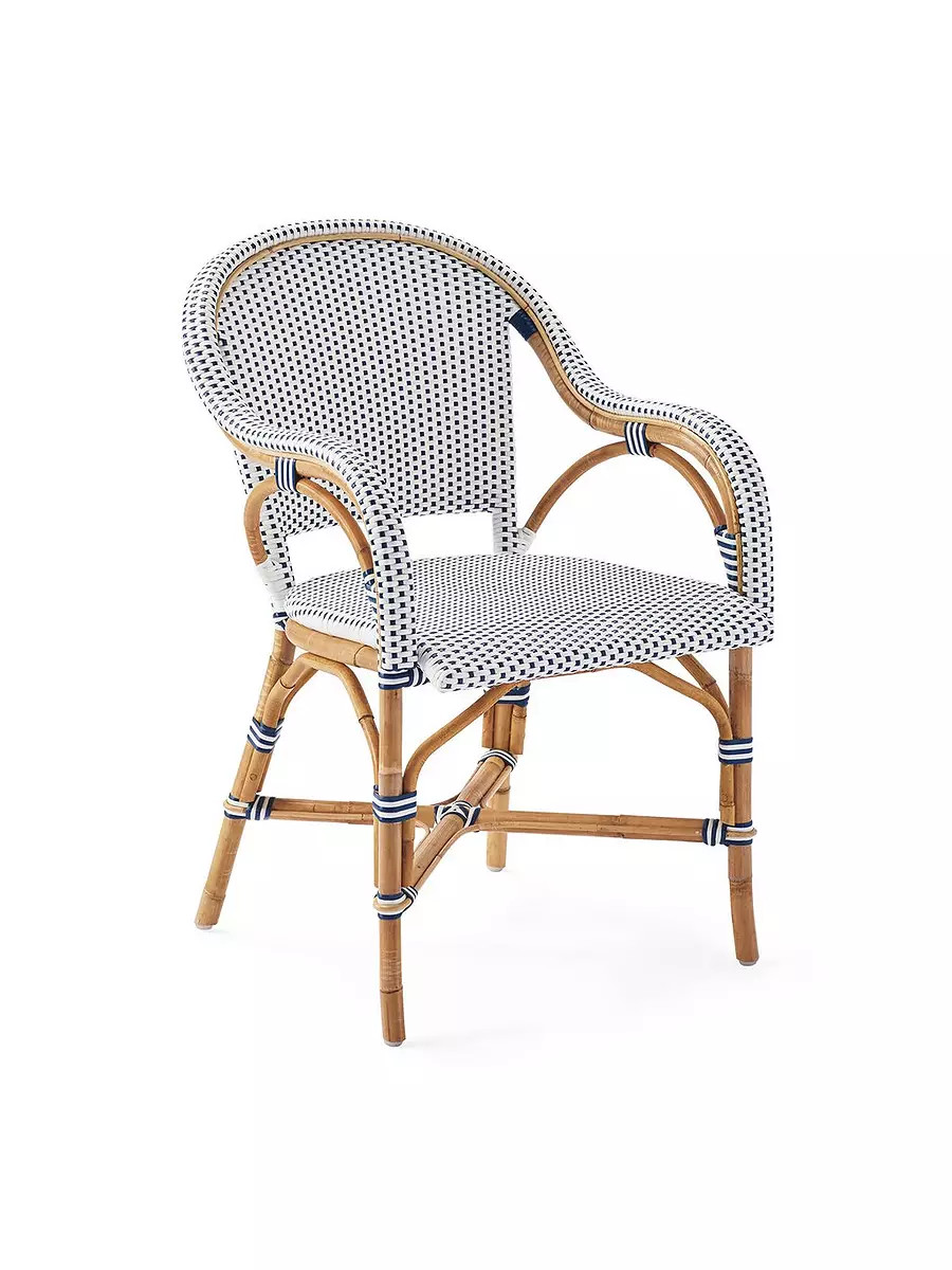 Riviera Rattan Dining Chair | Serena and Lily
