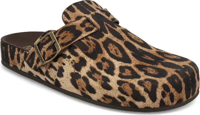 Animal Print Buckle Mule (Women) | Nordstrom Rack