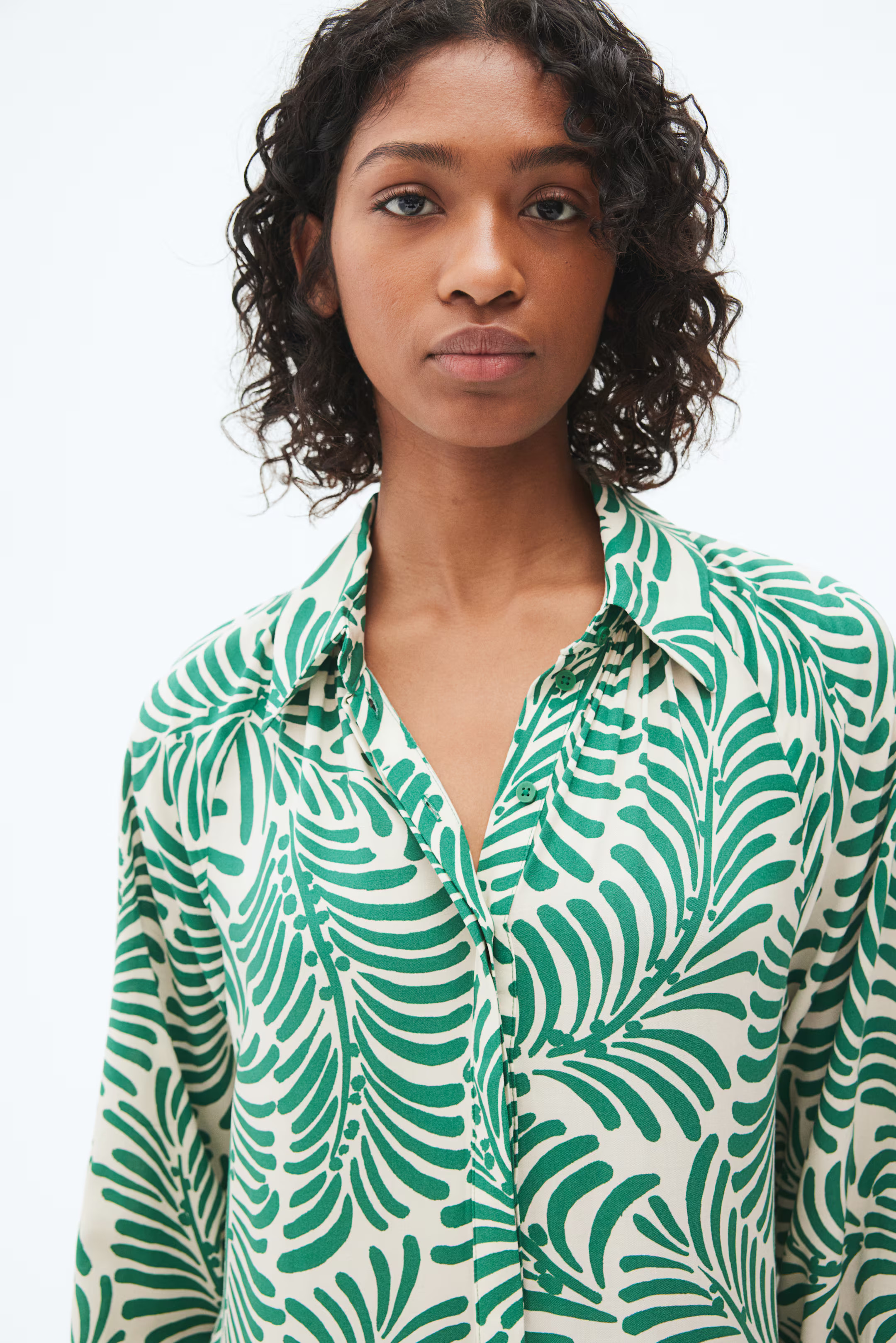 Viscose Shirt Dress | H&M (US + CA)