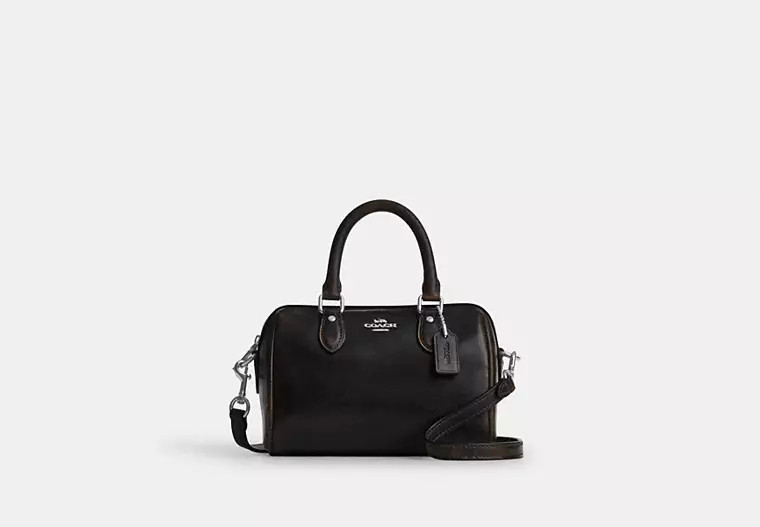 Mini Rowan Crossbody Bag In Loved Leather | Coach (US)